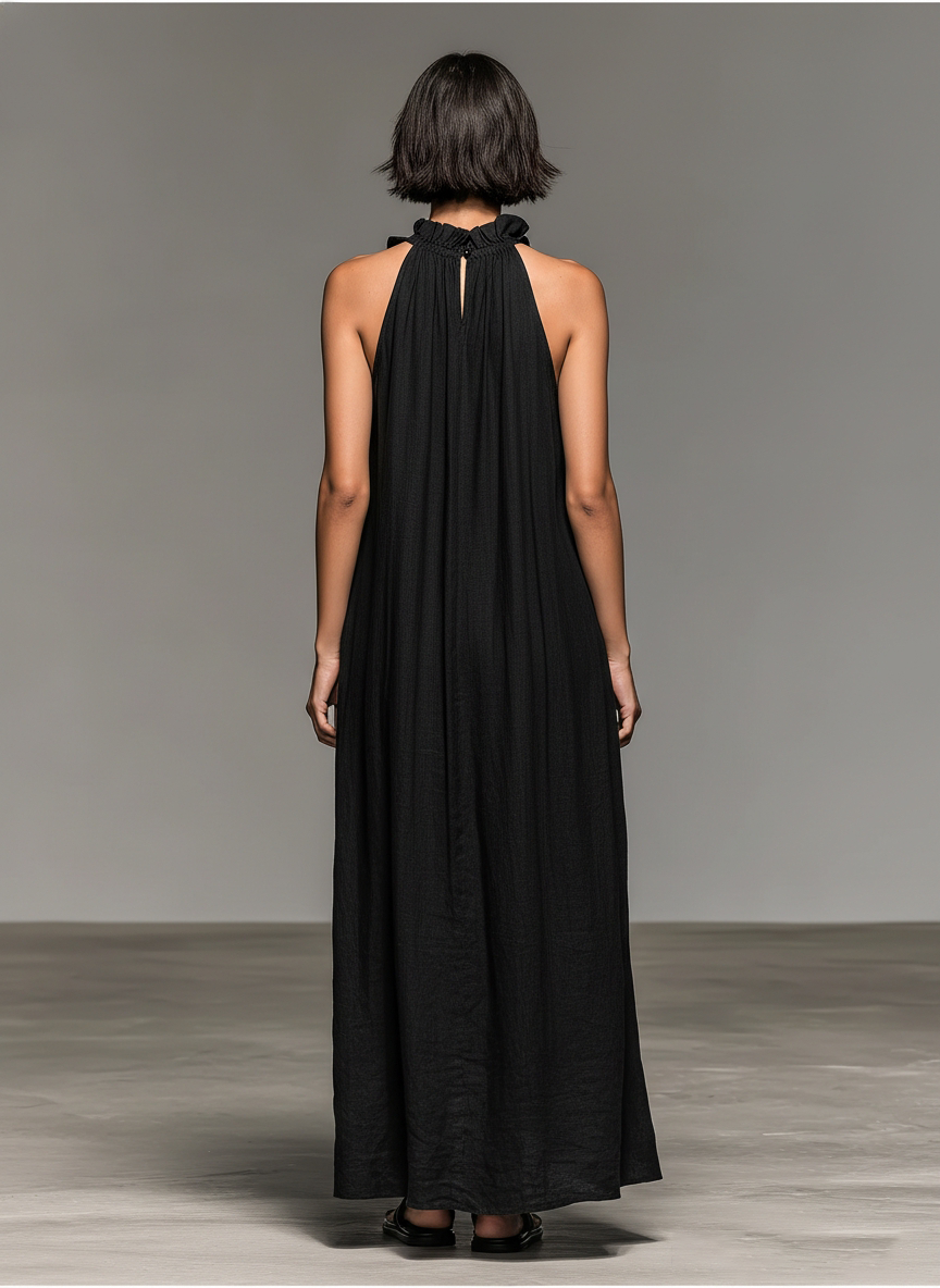 Gladys | Vestido Maxi con Bolsillos