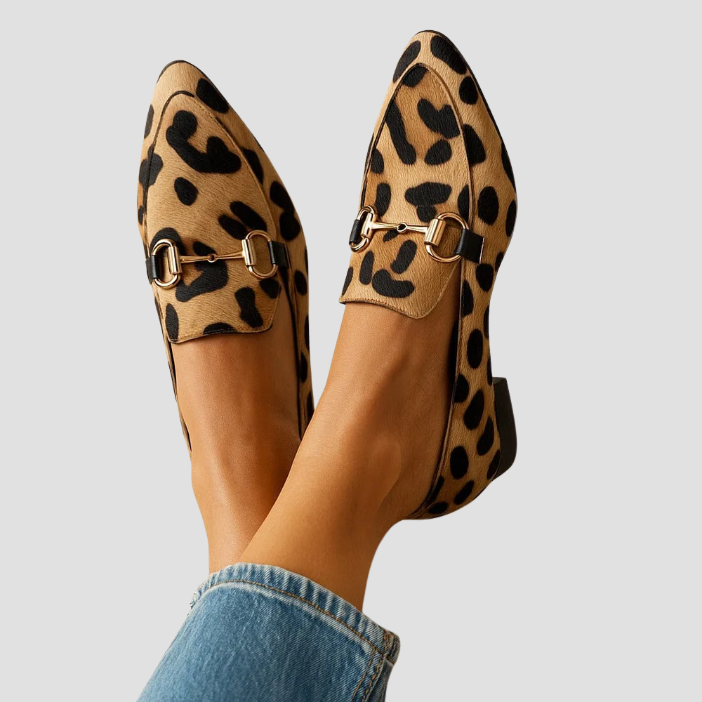 Sonia | Mocasines ortopédicos estampados
