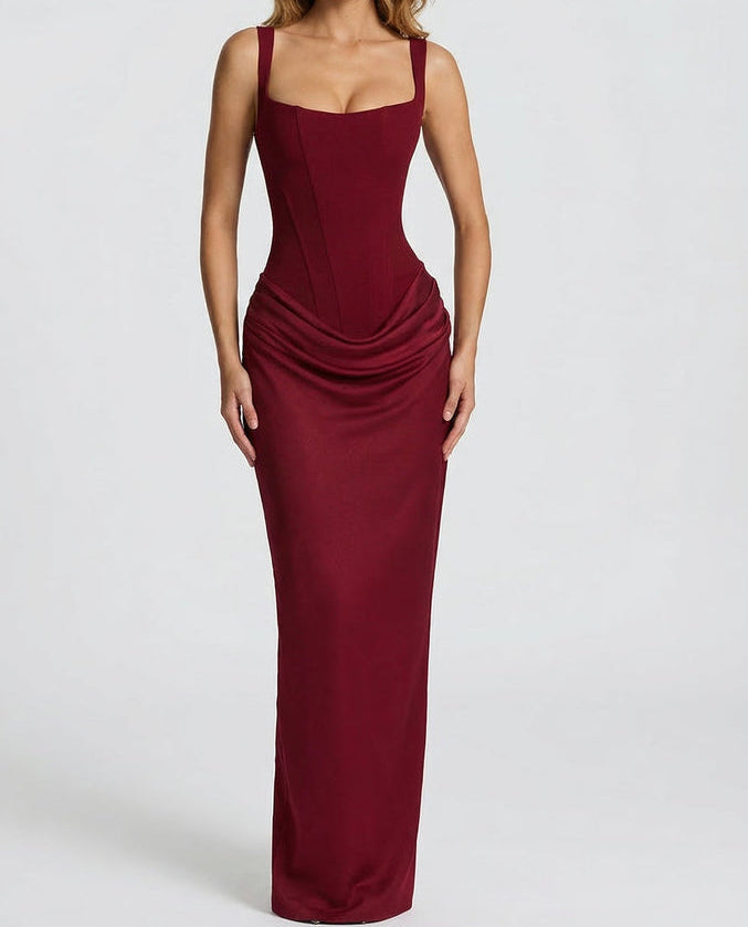 Sienna | Vestido maxi corsé elegante