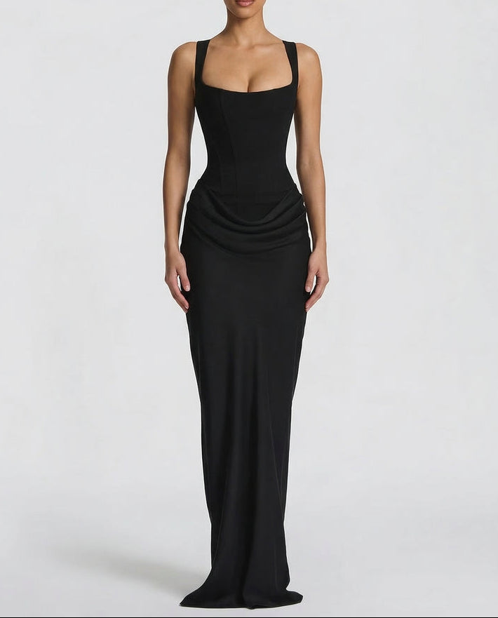 Sienna | Vestido maxi corsé elegante