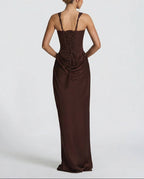 Sienna | Vestido maxi corsé elegante