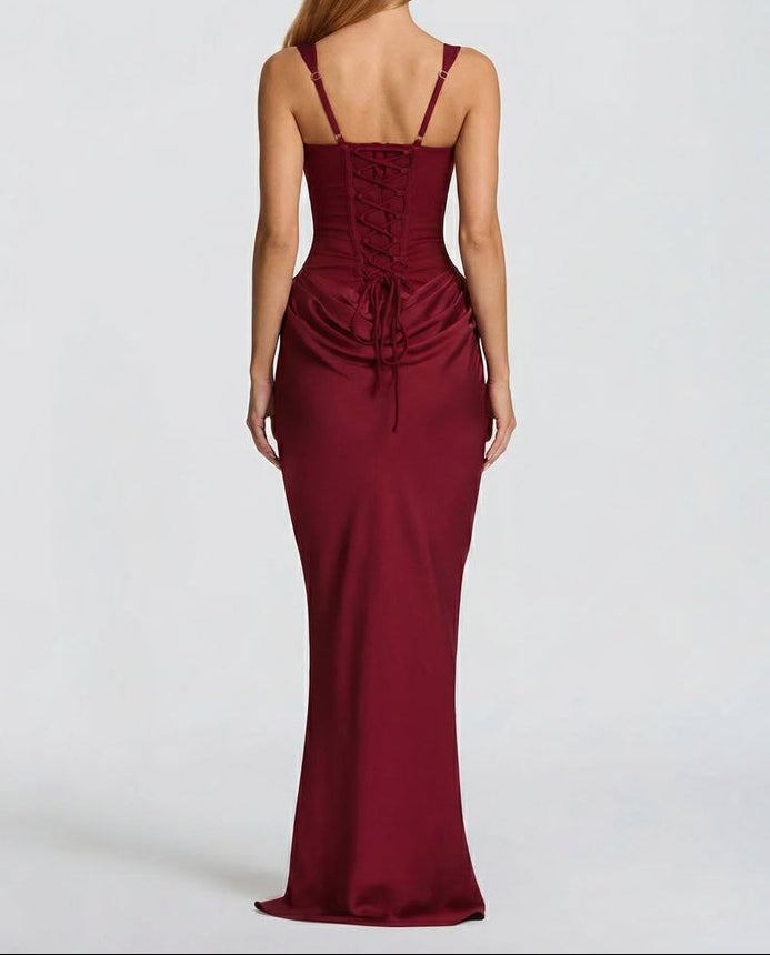 Sienna | Vestido maxi corsé elegante