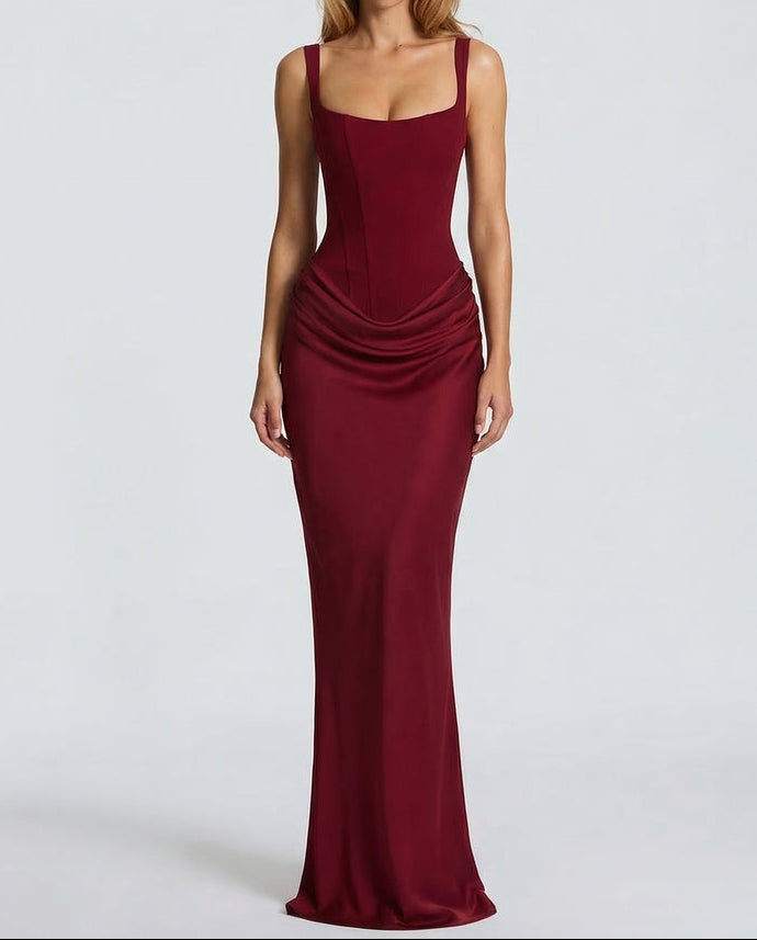 Sienna | Vestido maxi corsé elegante