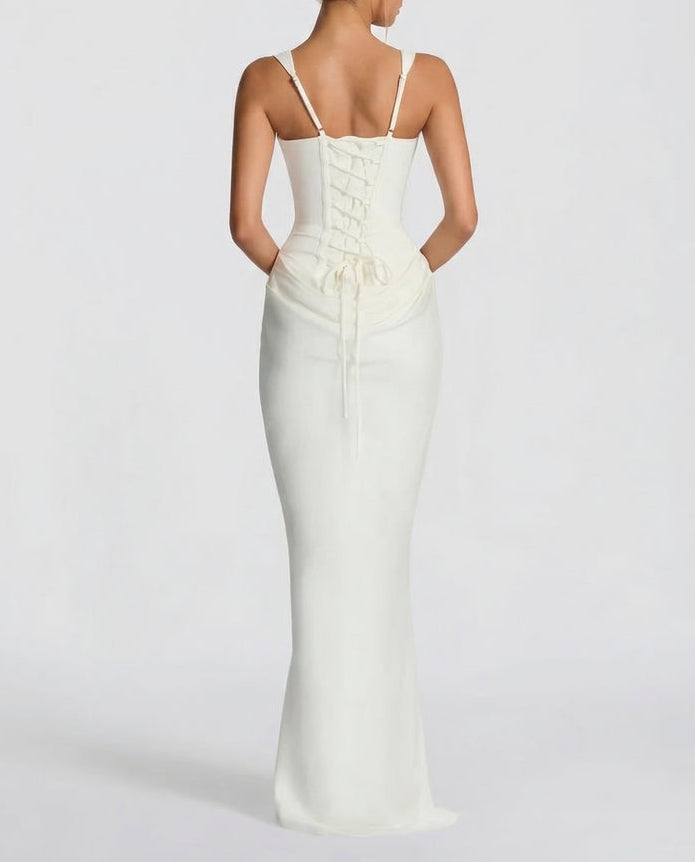 Sienna | Vestido maxi corsé elegante