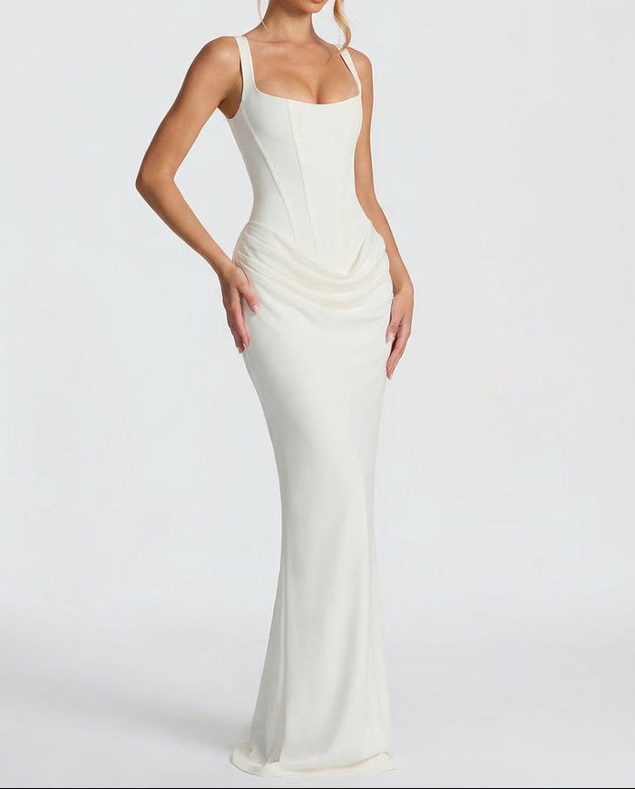 Sienna | Vestido maxi corsé elegante