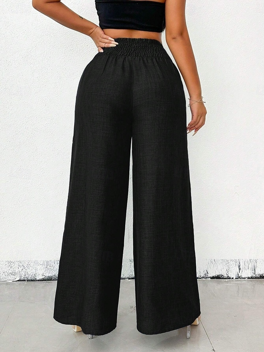 Palacio | Pantalones con detalle Dorado
