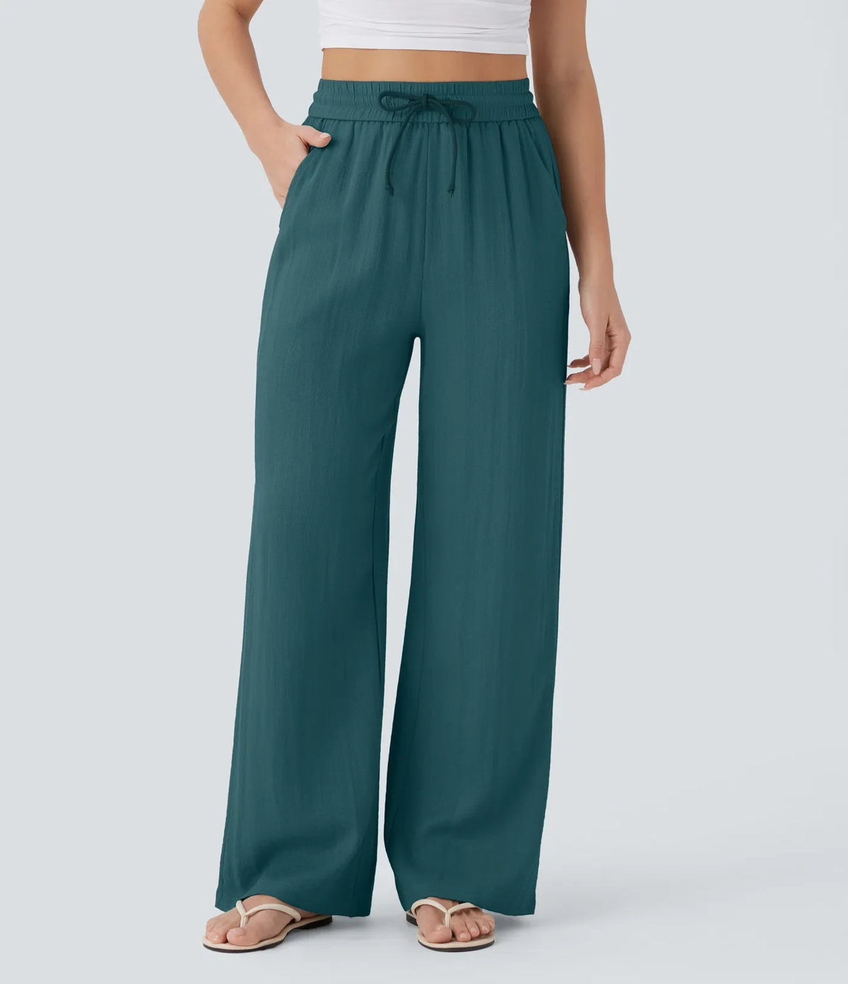 Martina | Pantalones estilo lino