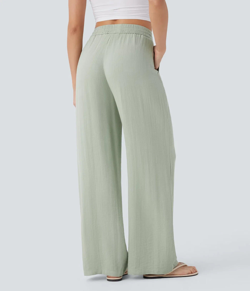 Martina | Pantalones estilo lino