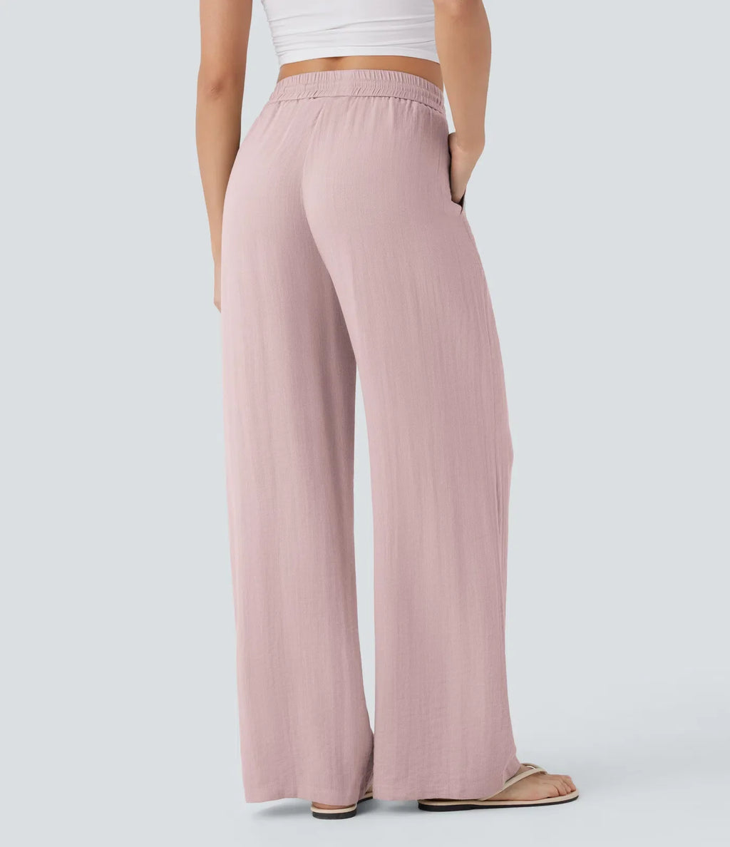 Martina | Pantalones estilo lino