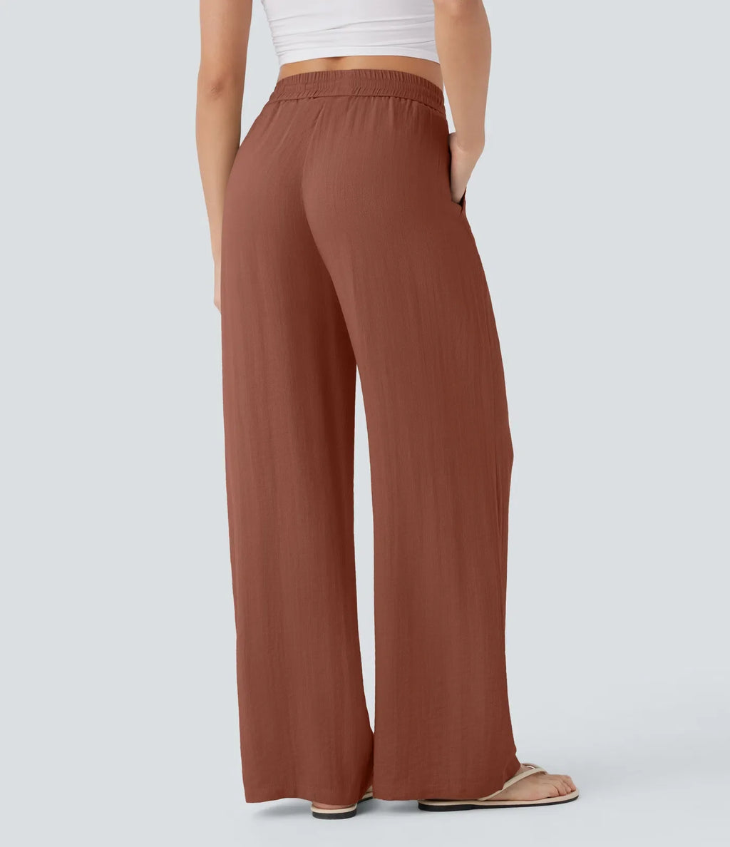 Martina | Pantalones estilo lino