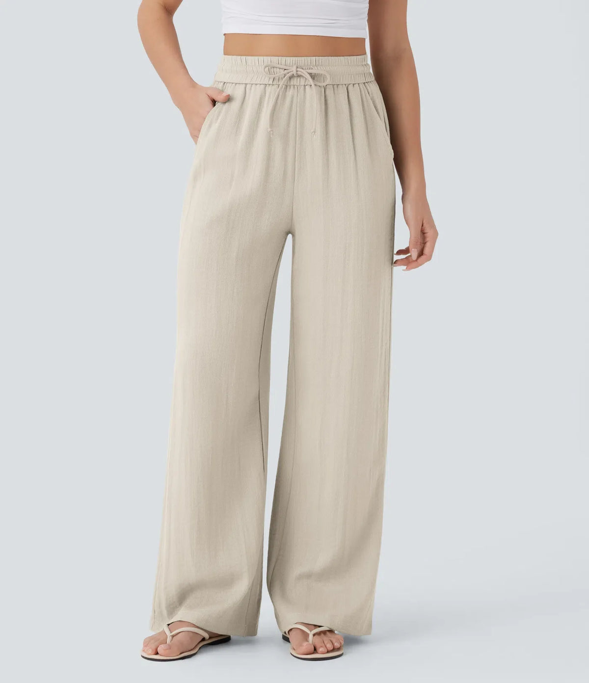 Martina | Pantalones estilo lino