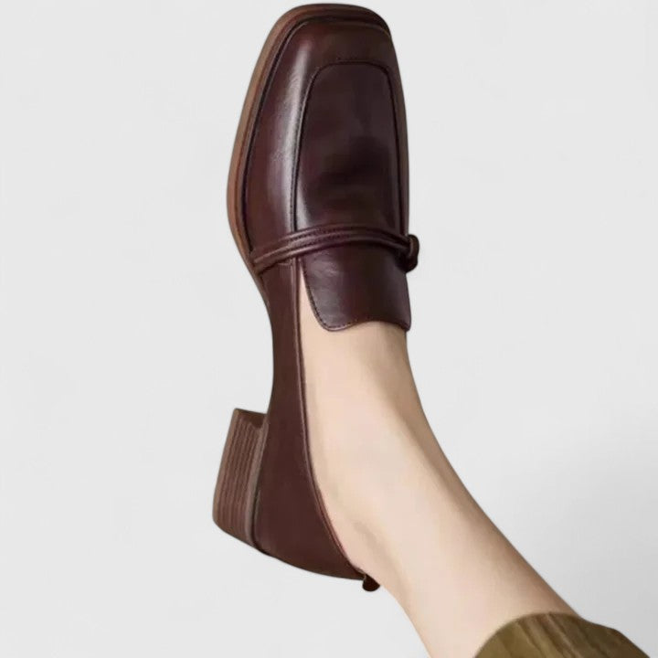 Paula | Mocasines ortopédicos de punta cuadrada