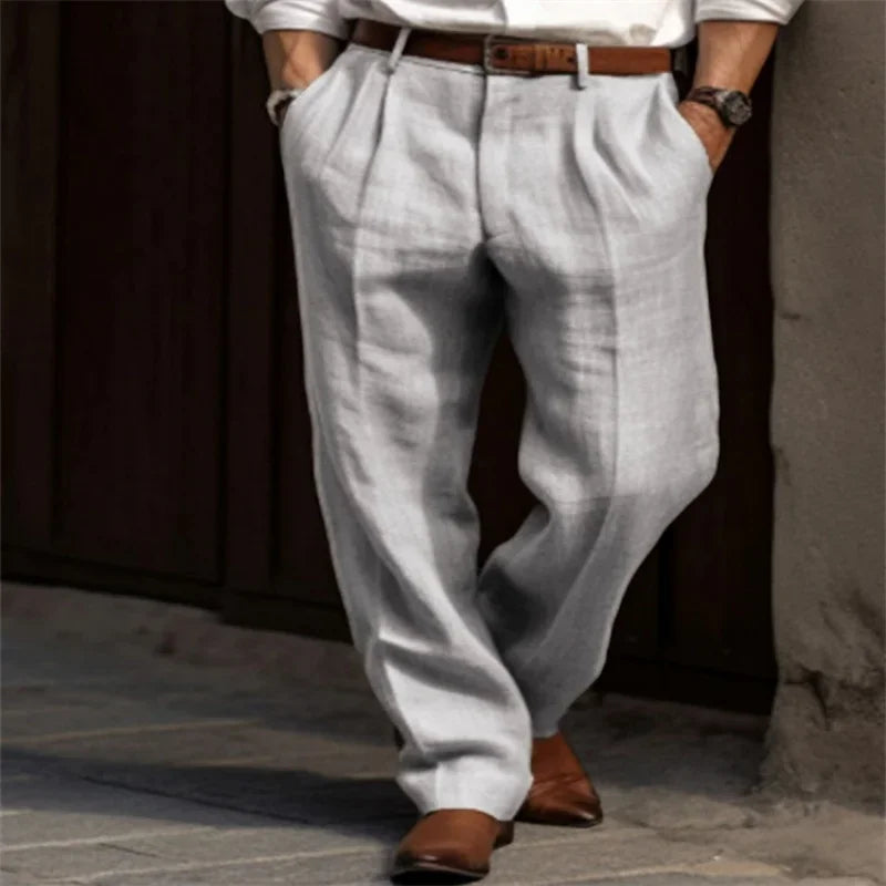 Pablo | Pantalones Sartoriales en Lino