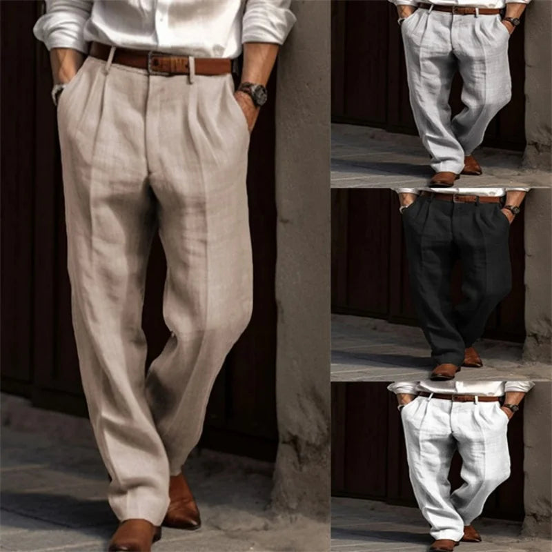 Pablo | Pantalones Sartoriales en Lino