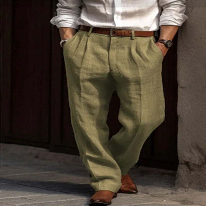 Pablo | Pantalones Sartoriales en Lino