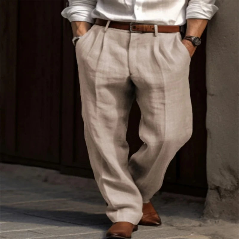 Pablo | Pantalones Sartoriales en Lino