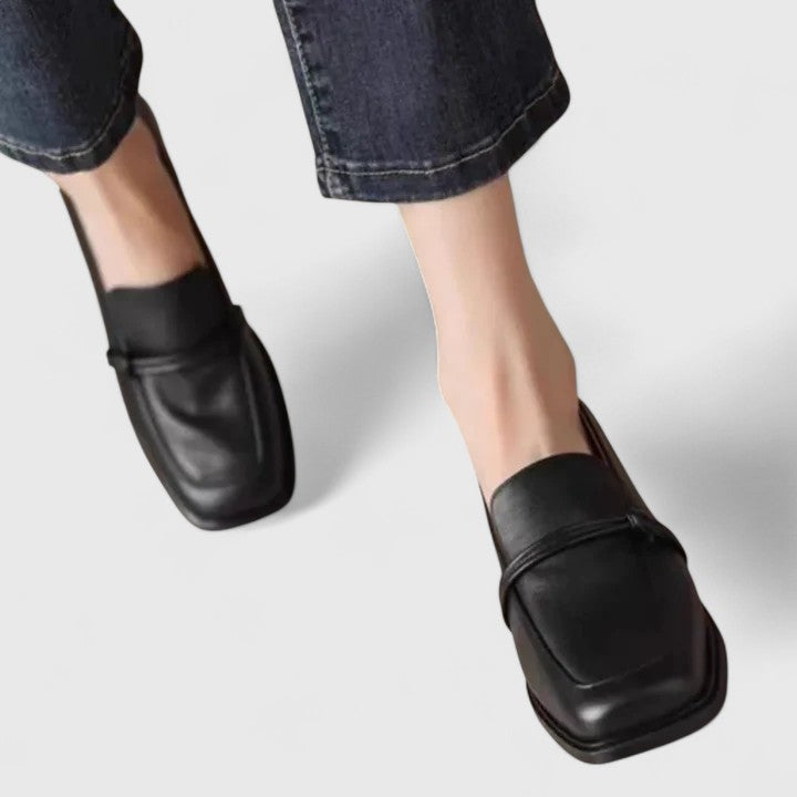 Paula | Mocasines ortopédicos de punta cuadrada