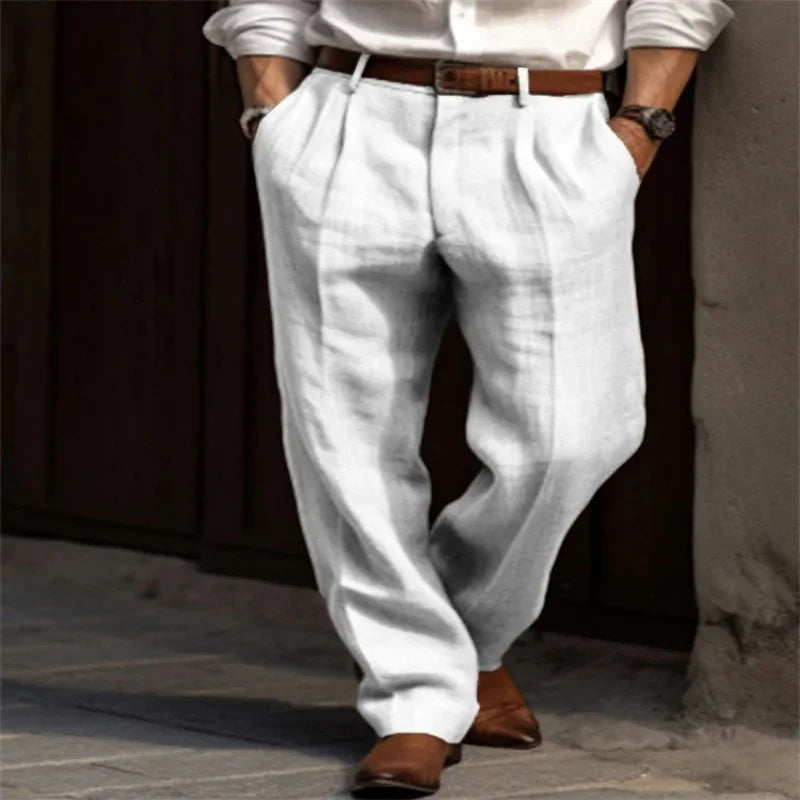 Pablo | Pantalones Sartoriales en Lino