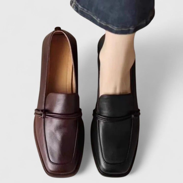 Paula | Mocasines ortopédicos de punta cuadrada