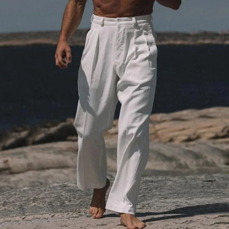 Pablo | Pantalones Sartoriales en Lino
