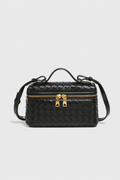 Milla Bolso Mini Woven con Accesorios Dorados