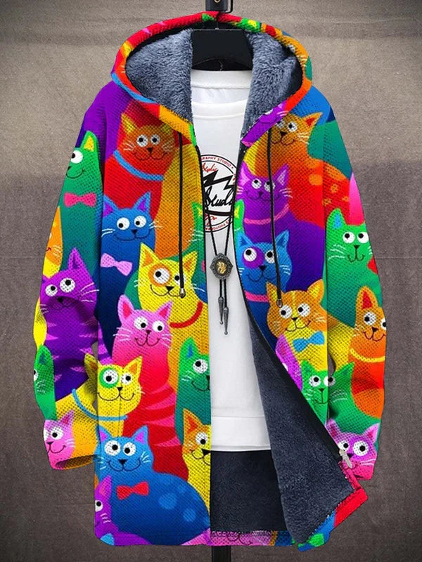Bernabé | Chaqueta Acogedora con Capucha y Cremallera