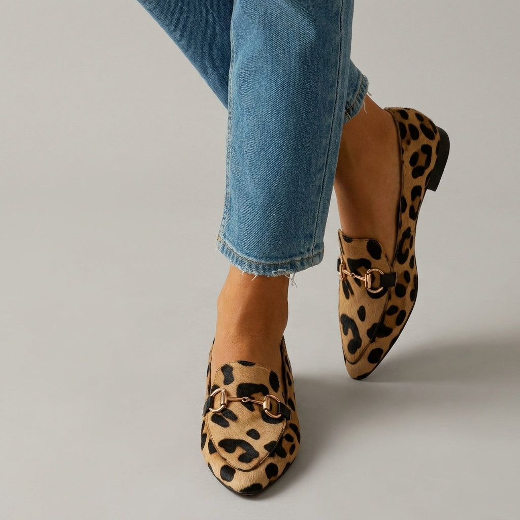 Sonia | Mocasines ortopédicos estampados