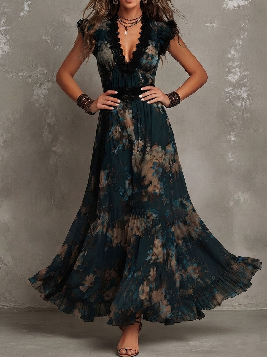 Amelia | Vestido Maxi Floral