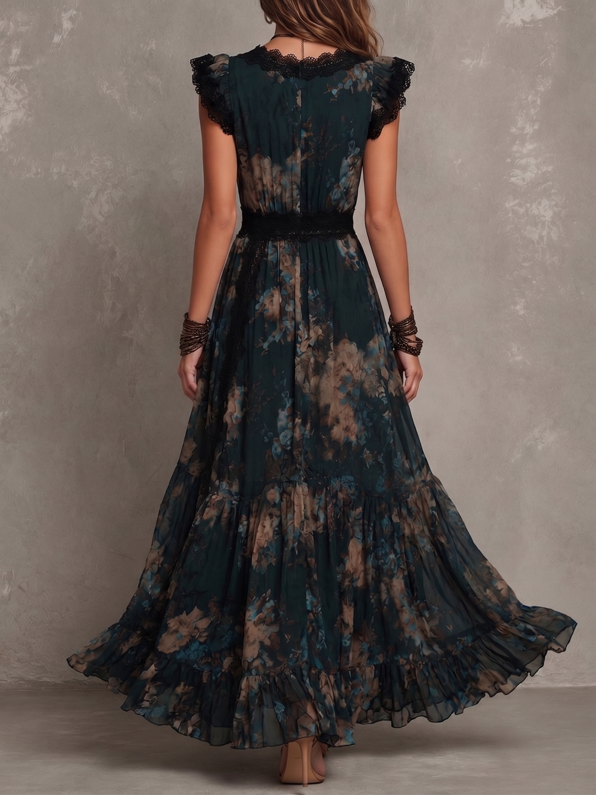 Amelia | Vestido Maxi Floral