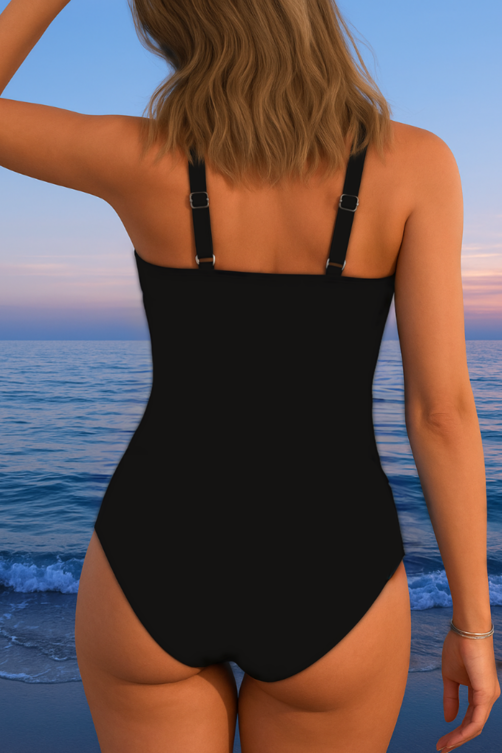 Alexandra™ | Bañador moldeador premium con estampado multicolor