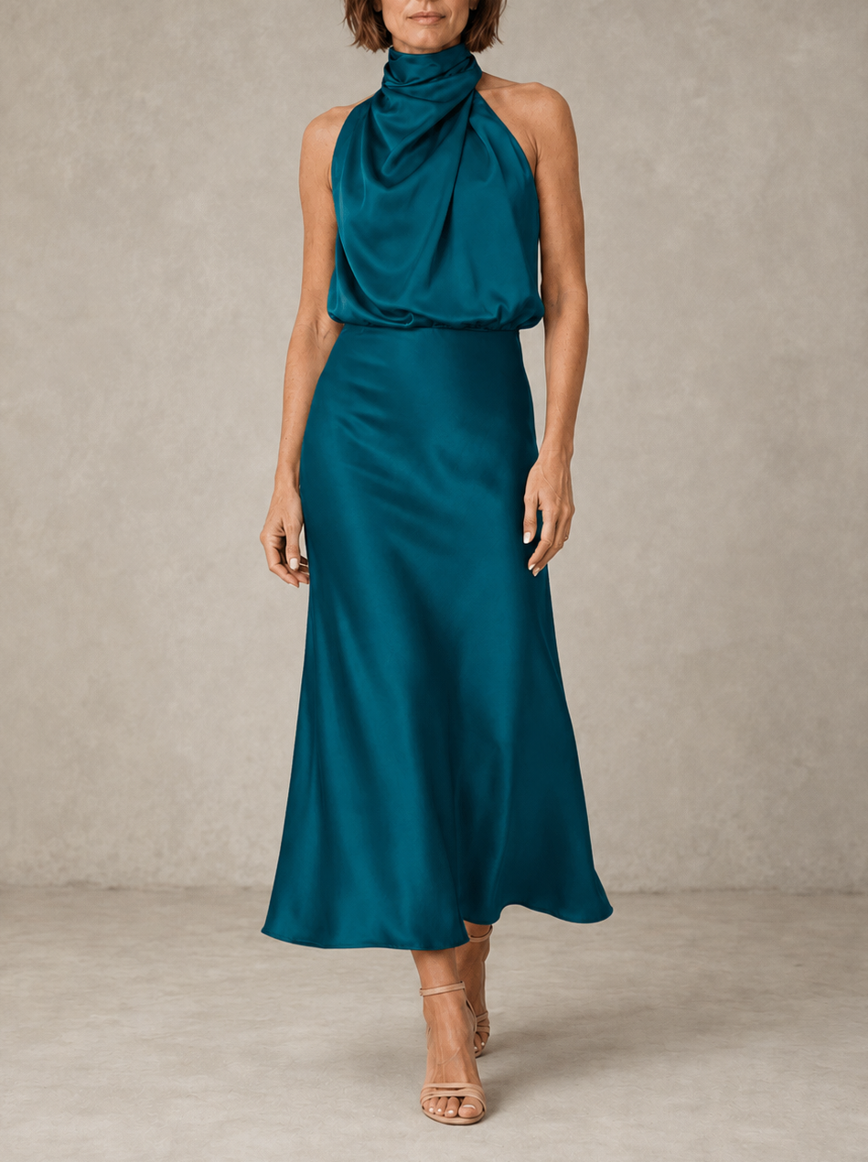 Harper | Vestido de noche halter