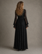 Charlotte | Vestido maxi con escote en V pronunciado