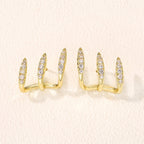Flora | Pendientes triples
