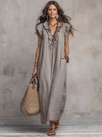 Camelia™ | Vestido largo bohemio