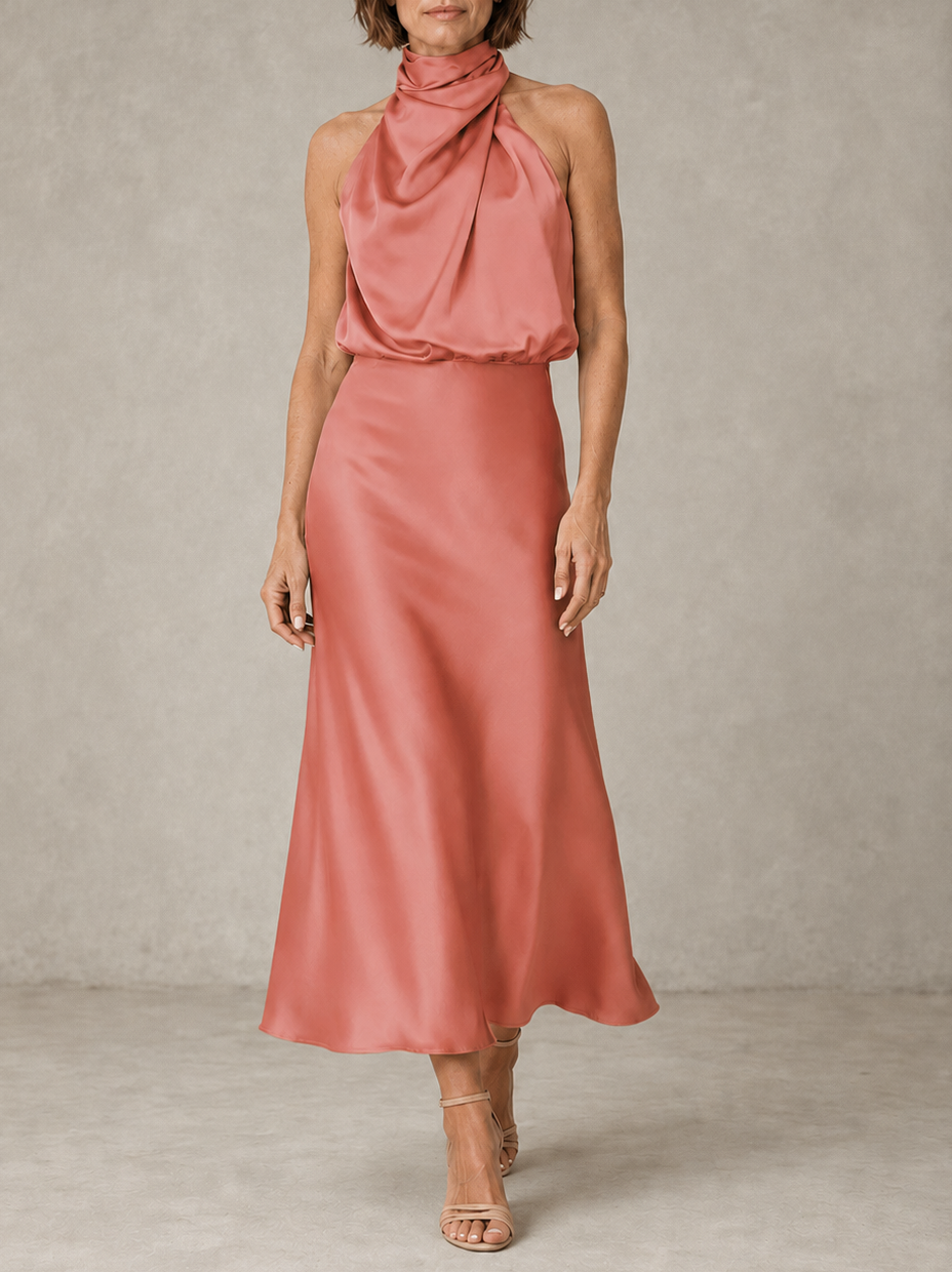 Harper | Vestido de noche halter
