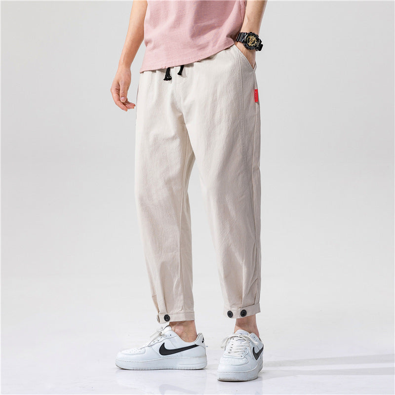 Teodoro | Pantalones Ajustados de Algodón