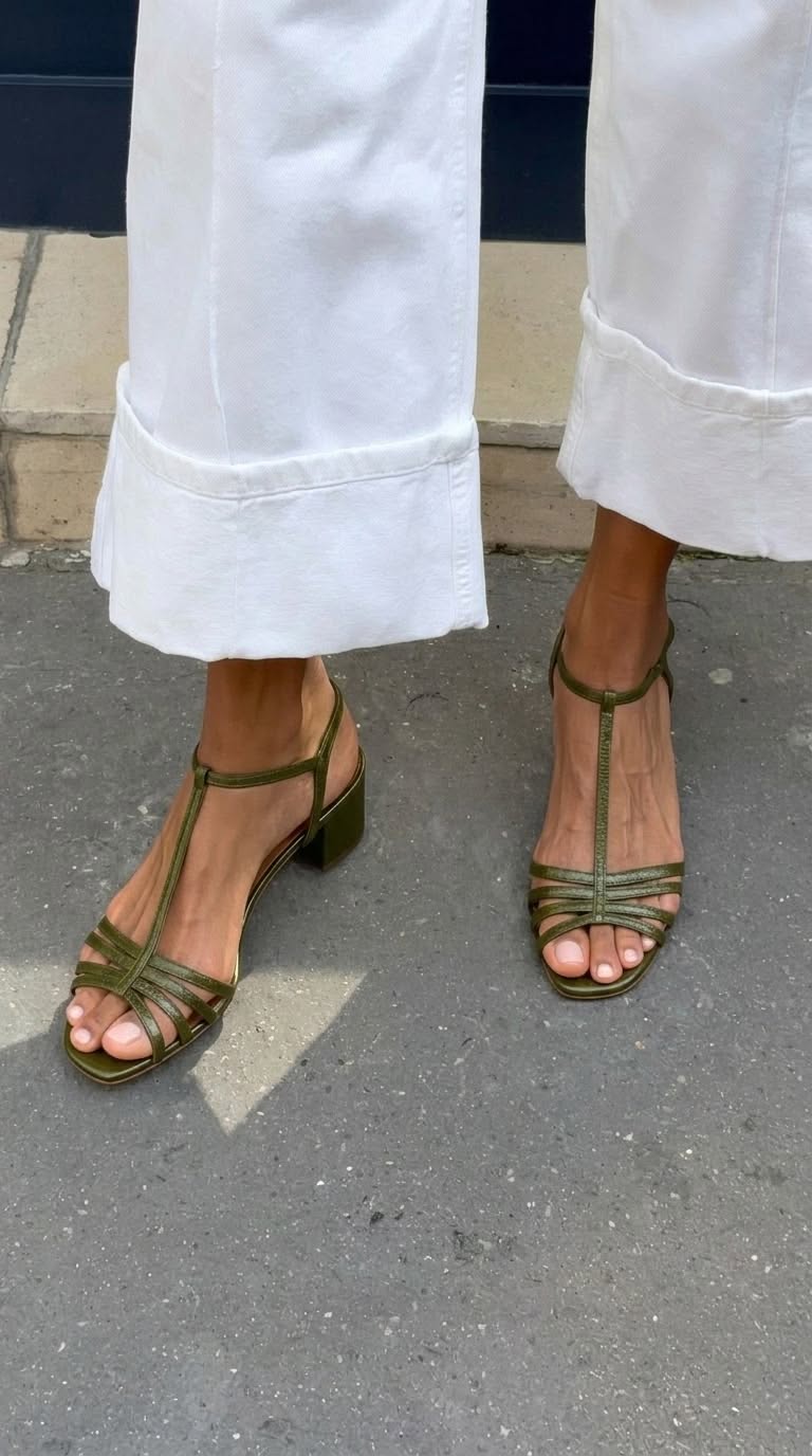 Ana | Sandalias Doradas Elegancia Cotidiana