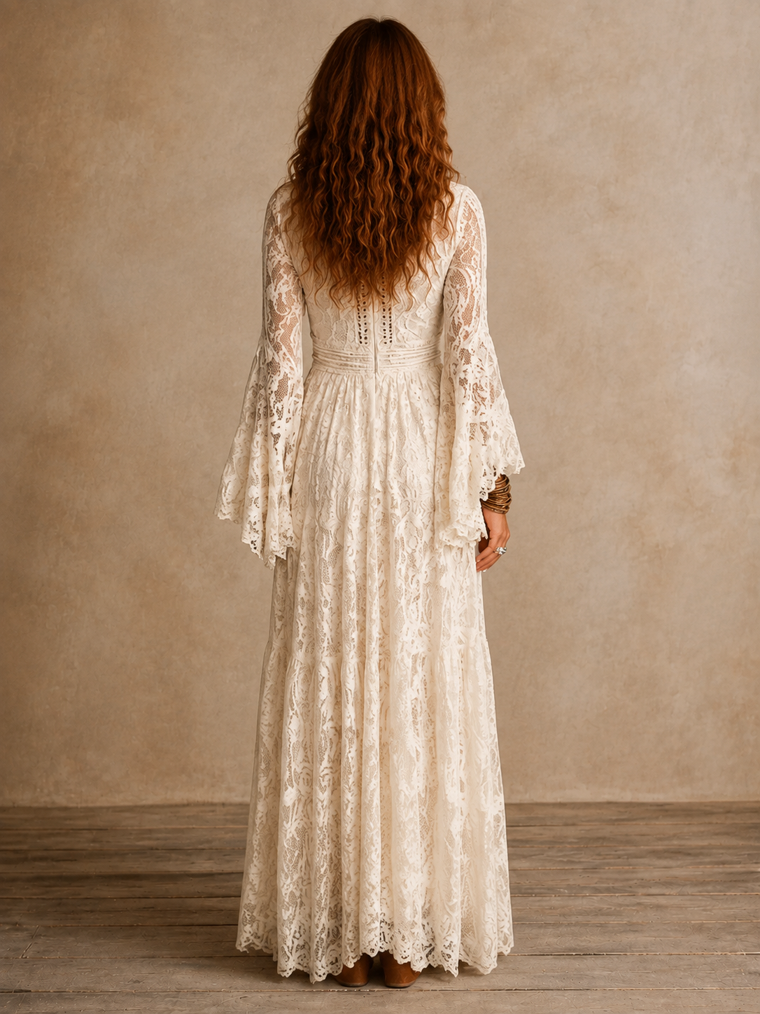 Emily | Vestido maxi de silueta vintage