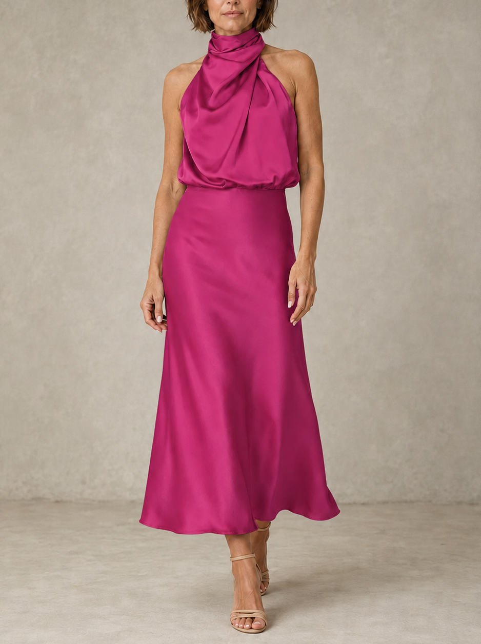 Harper | Vestido de noche halter