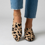 Beatriz | Mocasines ortopédicos de leopardo