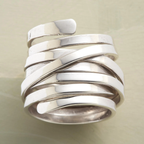 Teresa | Anillo plateado vintage