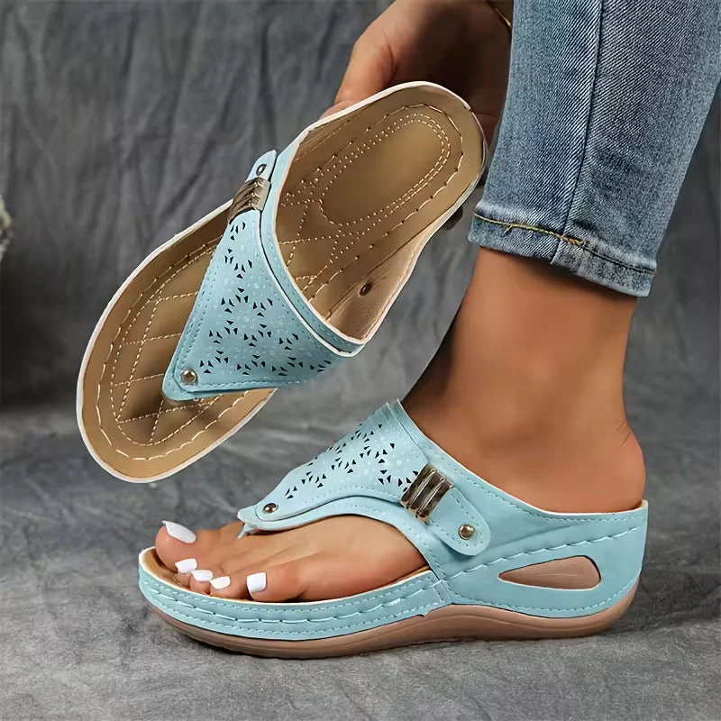 Aitana |  Sandalias con cuña comodidad y sujeción