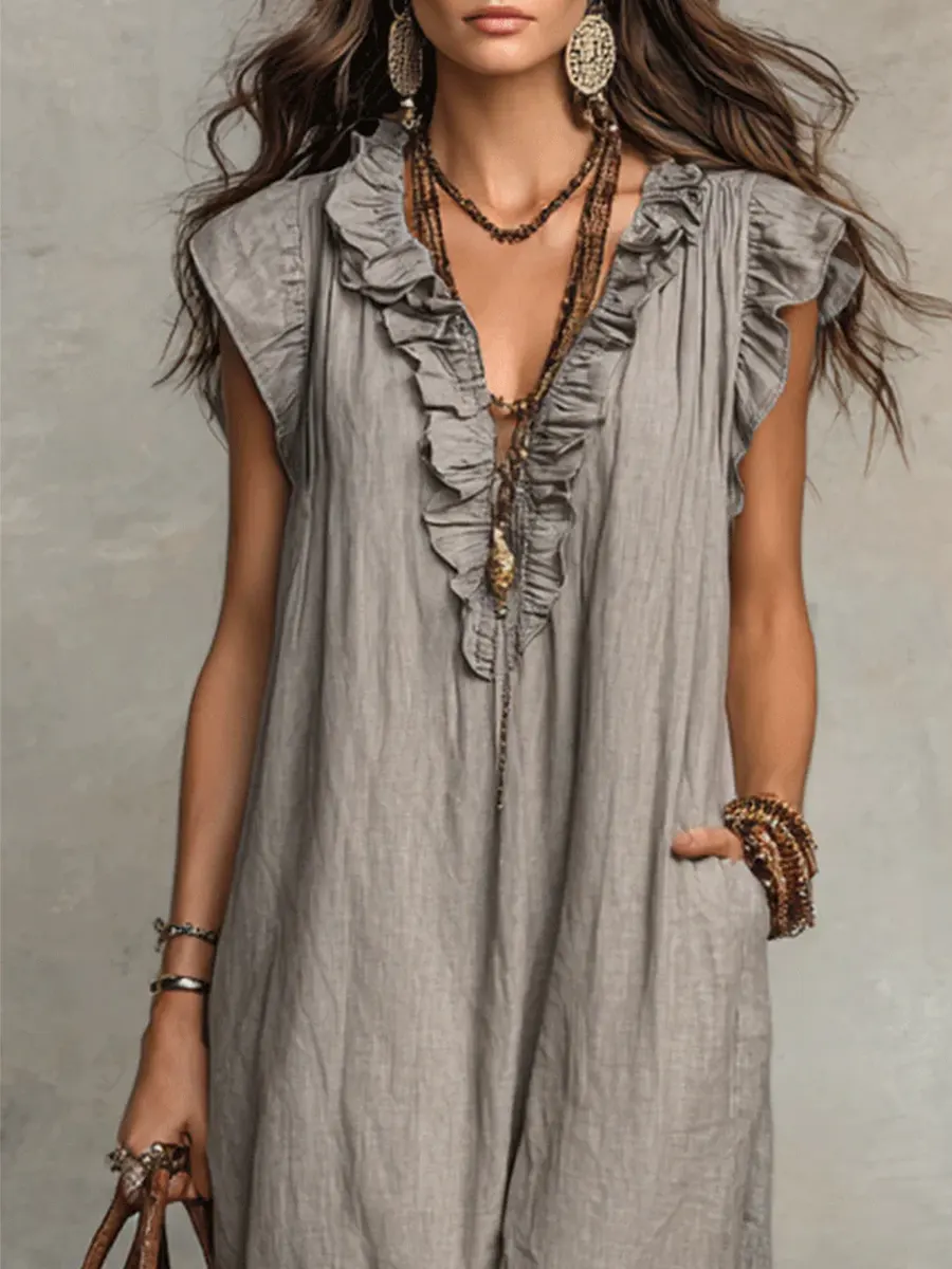 Camelia™ | Vestido largo bohemio