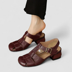 Amelia™ | Zapatos ortopédicos Mary Jane en cuero auténtico
