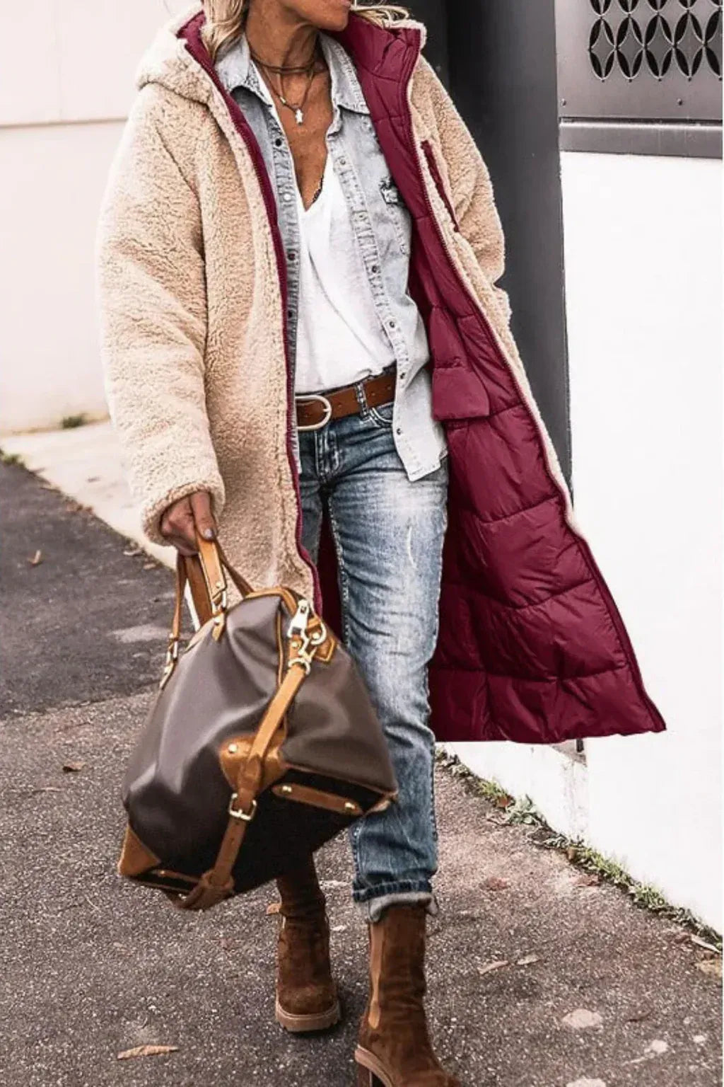 Milena | Chaqueta reversible