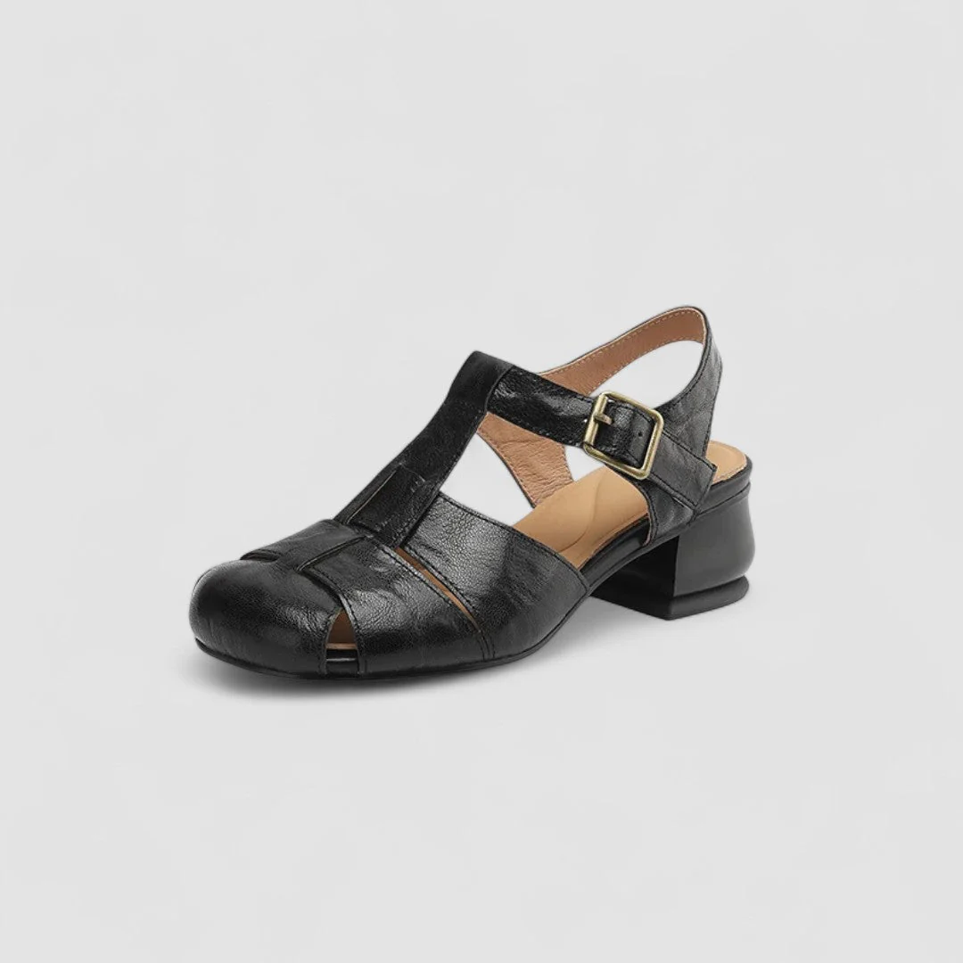 Amelia™ | Zapatos ortopédicos Mary Jane en cuero auténtico