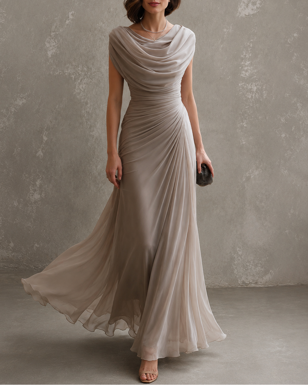 Jilliann | Vestido maxi elegante y fluido