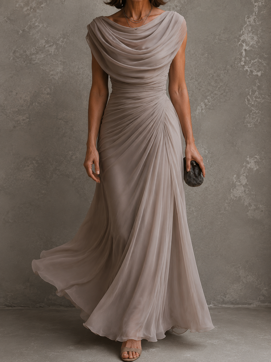 Jilliann | Vestido maxi elegante y fluido