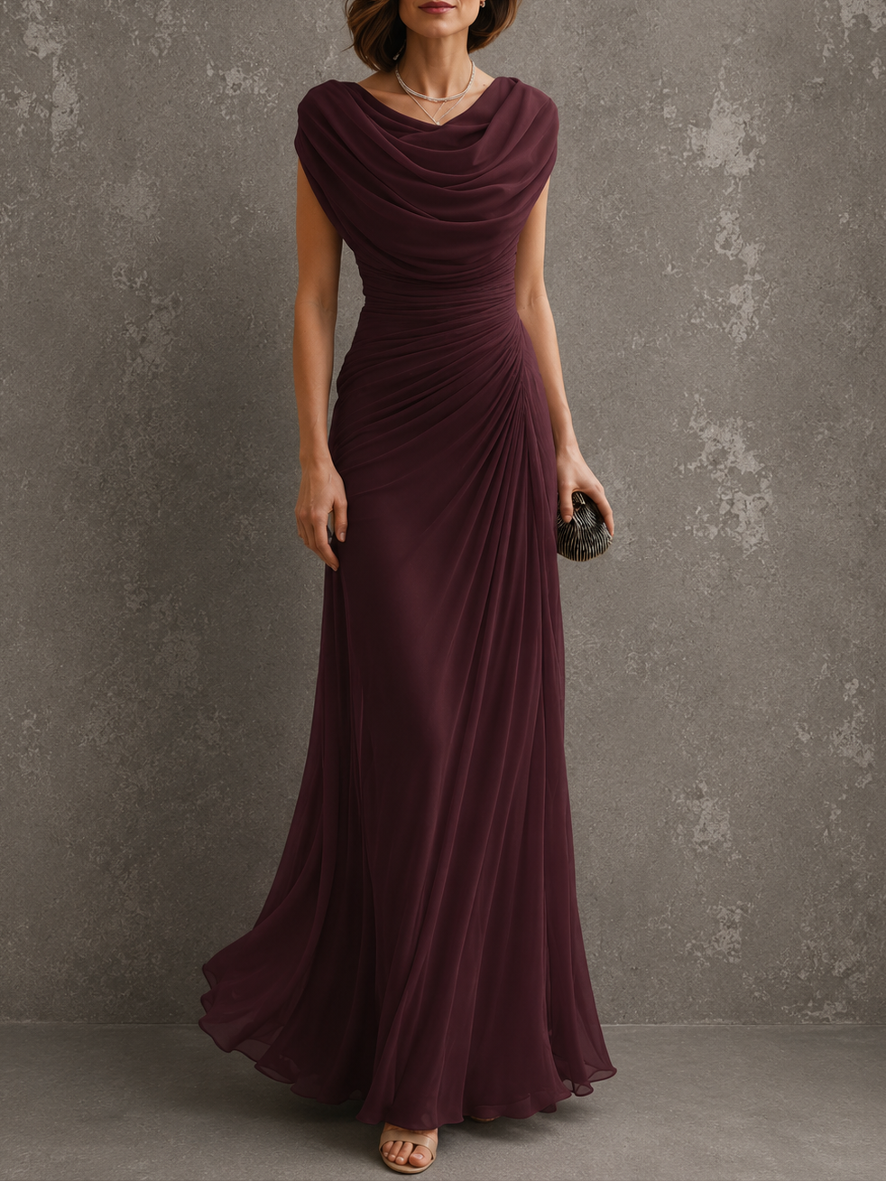Jilliann | Vestido maxi elegante y fluido