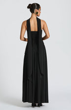 Rut | Vestido de Noche Palabra de Honor con Abertura